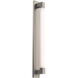 Barre 1 Light 27 inch Brushed Nickel Bath Vanity & Wall Light in 2700K, 27in.