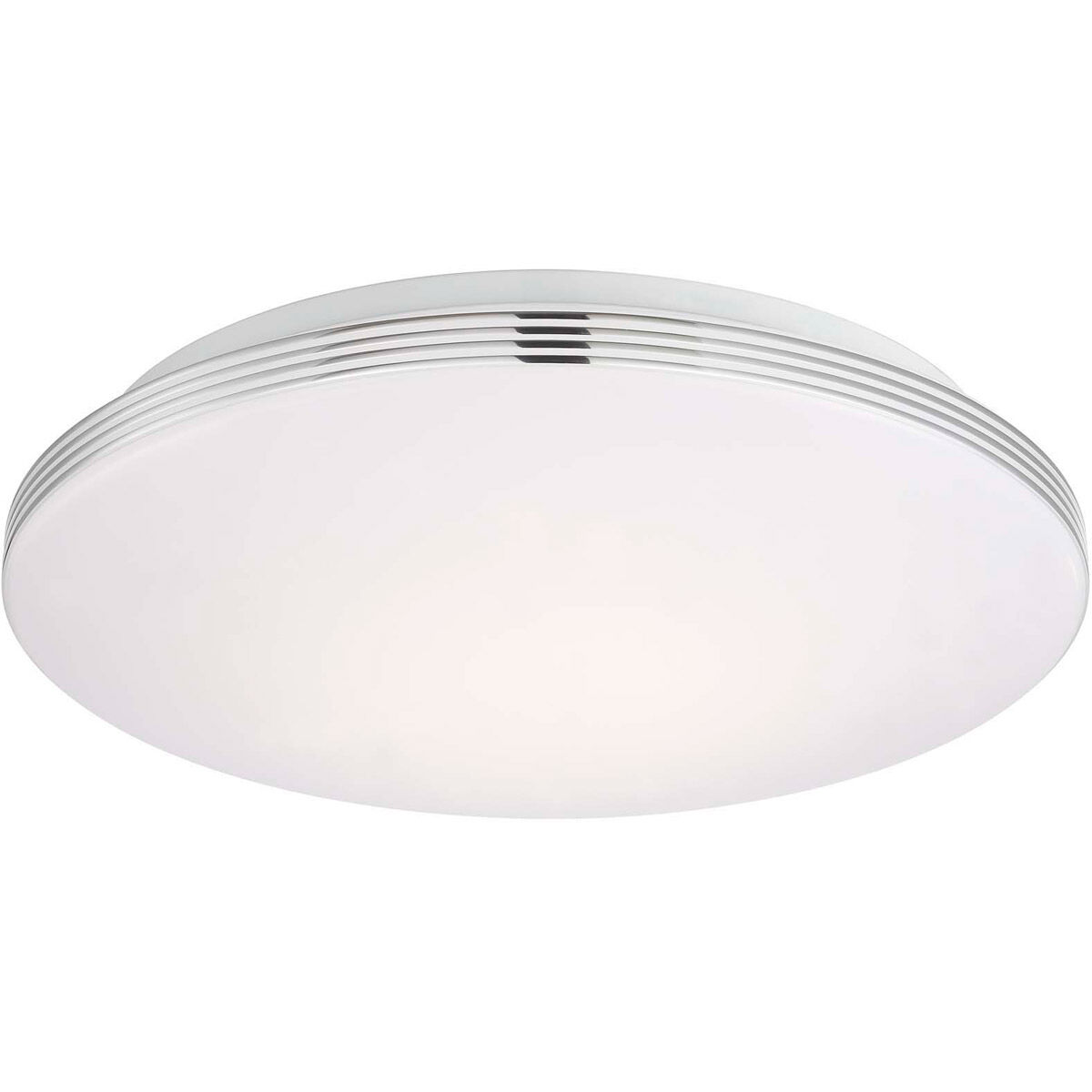 Apart 1 Light 17 inch Chrome Flush Mount Ceiling Light