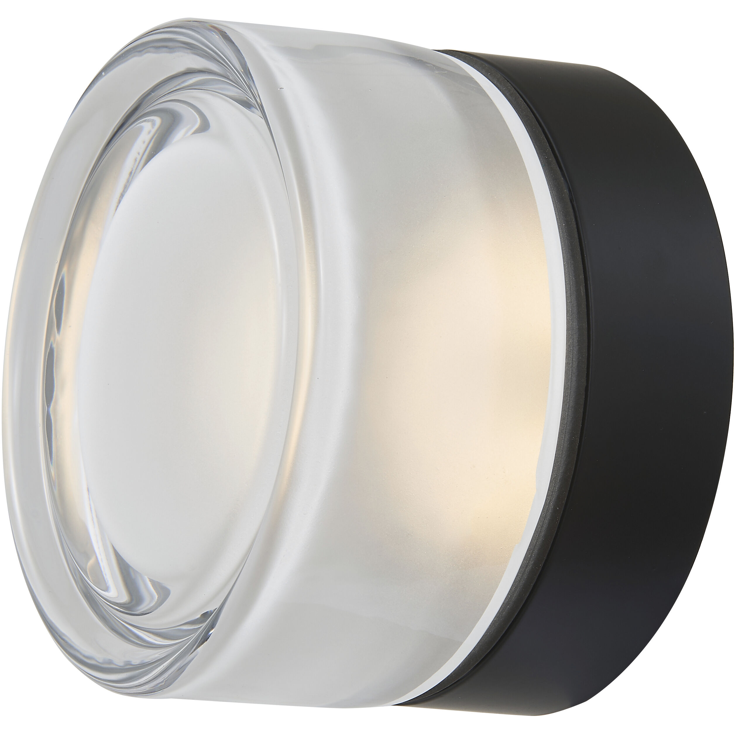 Elf LED 5 inch Matte Black Flush Mount Ceiling Light