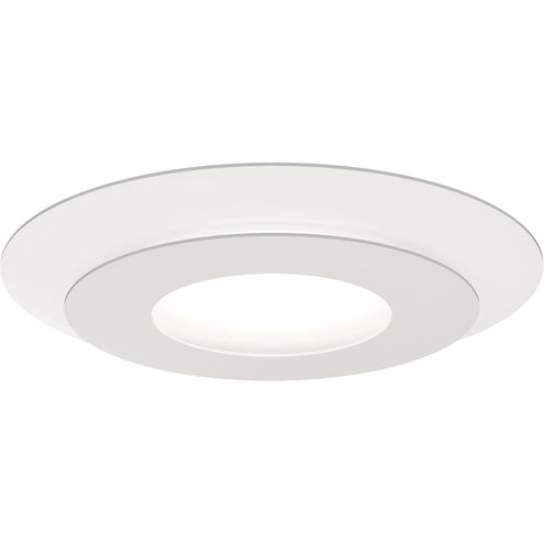 Offset LED 20 inch Textured White Flush Mount Ceiling Light