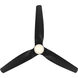 Norwynd 60 inch Coal Indoor/Outdoor Smart Ceiling Fan