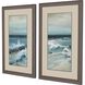 Waterside Collection Rustic Wood Grain Framed Art