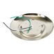 Luke LED 7 inch Brush Nickel Flush Mount Ceiling Light