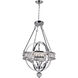 Arkansas 4 Light 16 inch Chrome Chandelier Ceiling Light