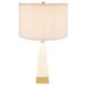 Anita 26 inch 40.00 watt Gold and White Table Lamp Portable Light