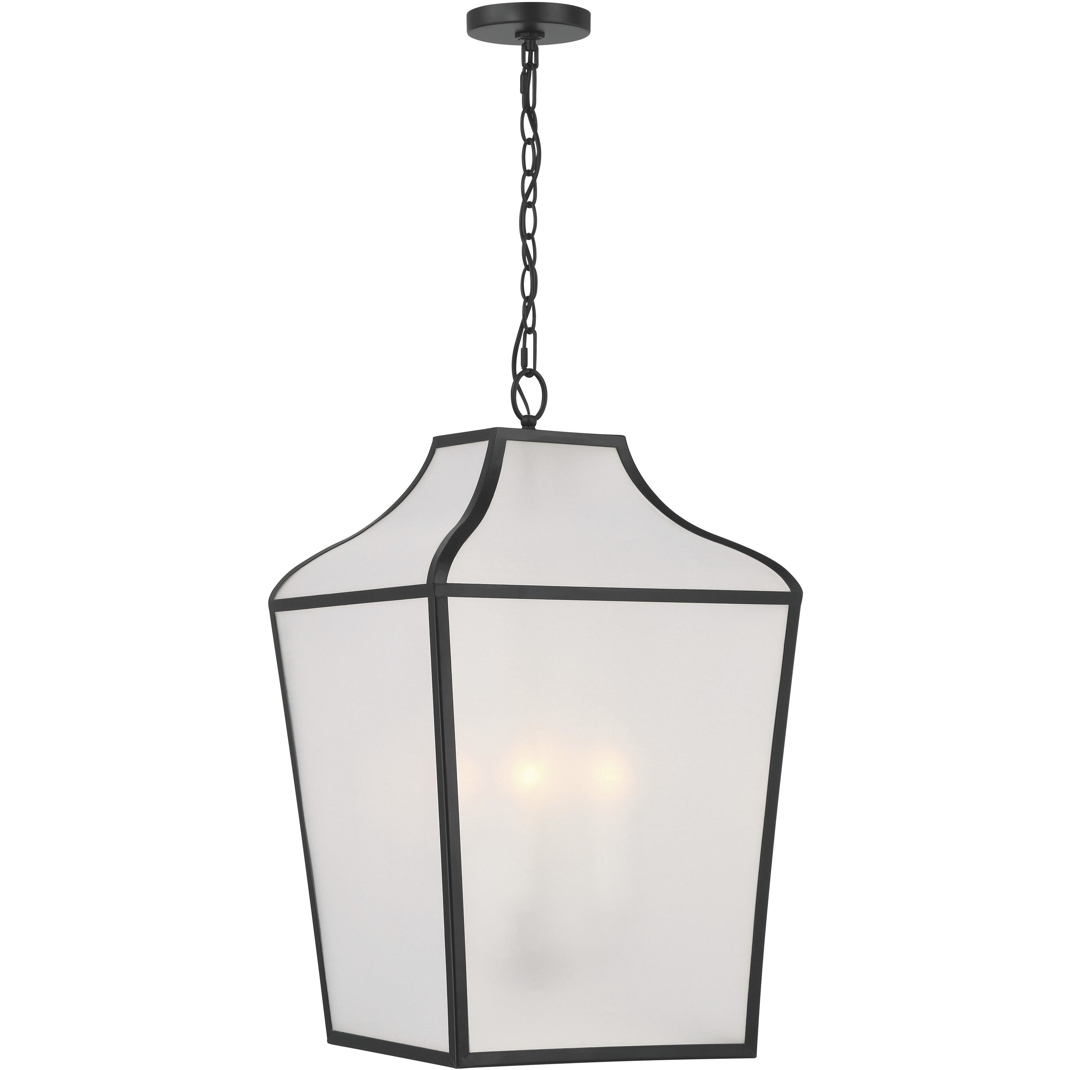 Velena 4 Light 16 inch Dark Matte Black Pendant Ceiling Light