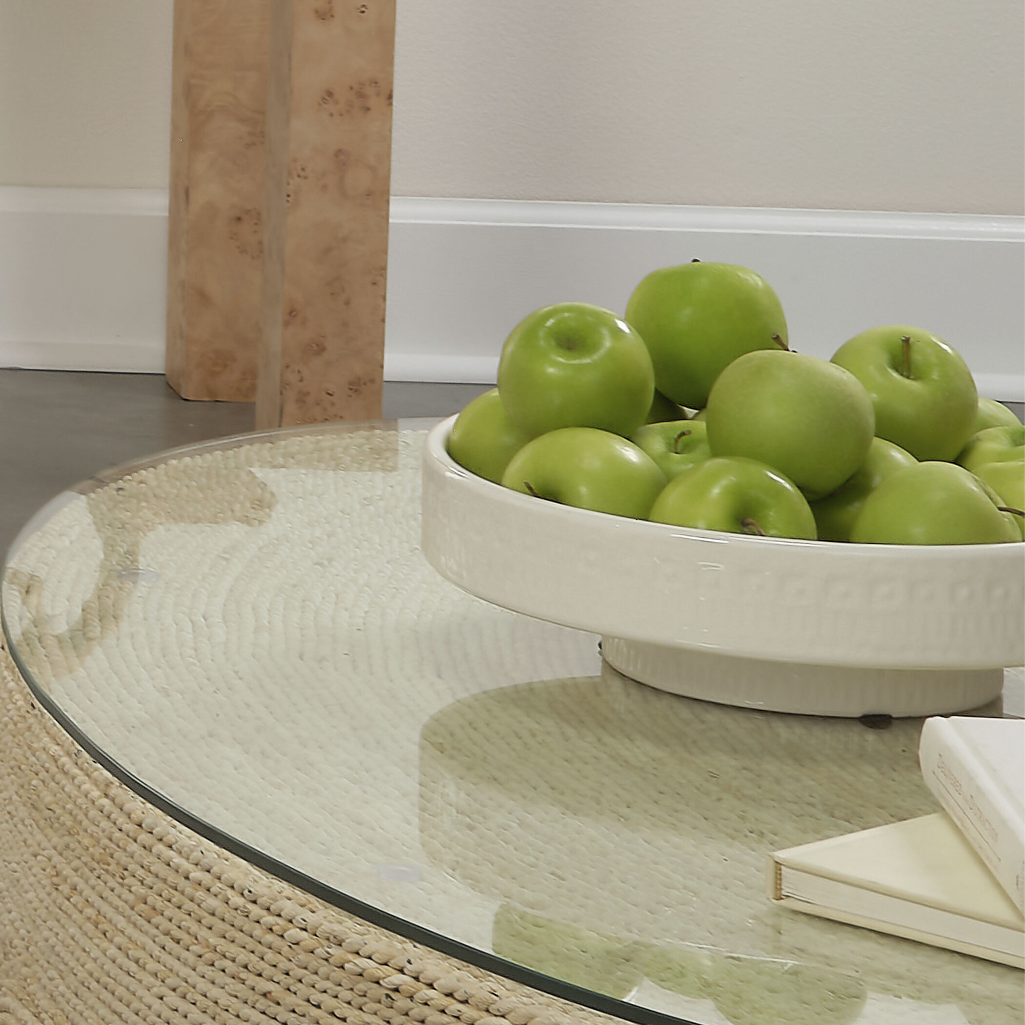 Coco 13 X 13 inch White Ceramic Pedestal