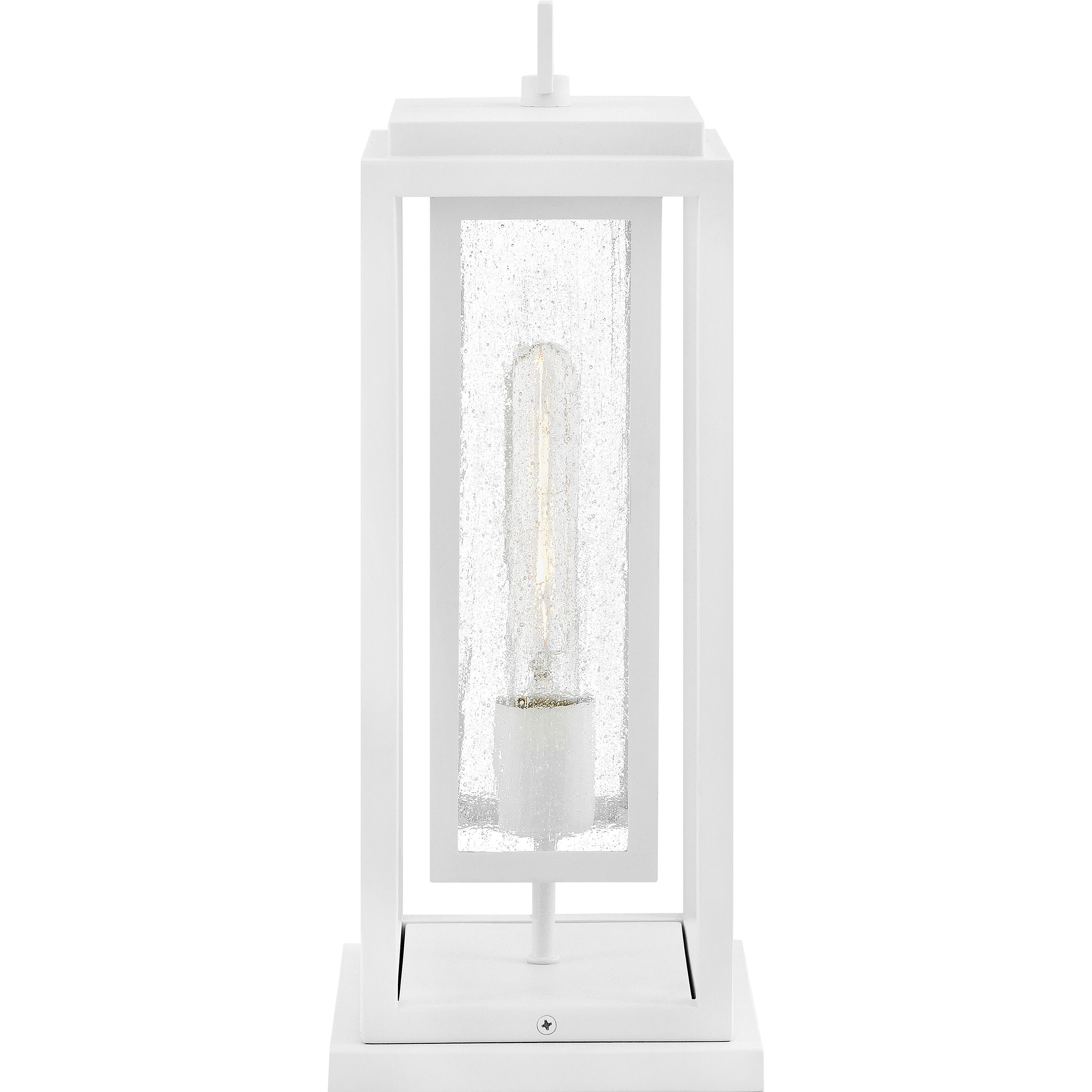 Coastal Elements Estate Series Republic 1 Light 16.5 inch Textured White Outdoor Pier Mount