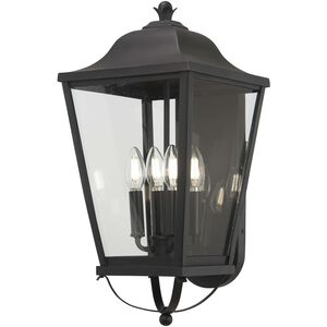Savannah 4 Light 21 inch Sand Coal Outdoor Wall Mount, The Great Outdoors
