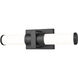 Idris LED 18.5 inch Matte Black Bath Vanity Wall Light