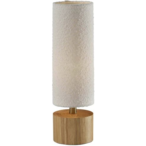 Brayden 18.5 inch 40.00 watt Natural Wood Table Lantern Portable Light