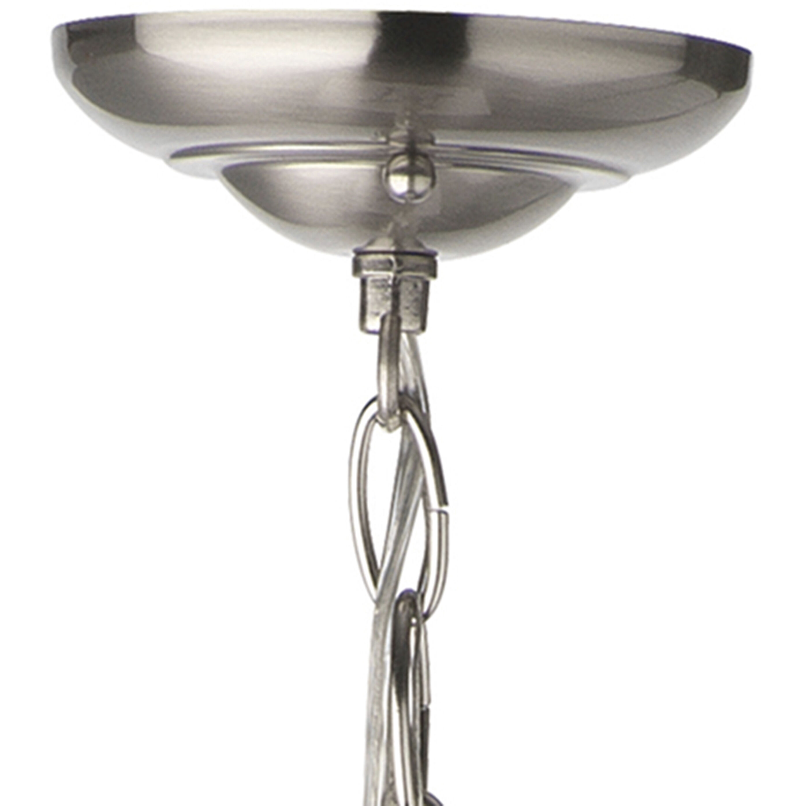 Whitmore 2 Light 7.25 inch Brushed Nickel Chandelier Ceiling Light