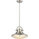 Urbanite 1 Light 13 inch Satin Nickel Pendant Ceiling Light