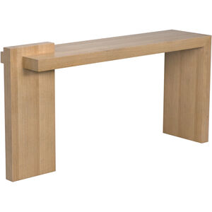 Atlanta 63 X 15 inch White Oak Console