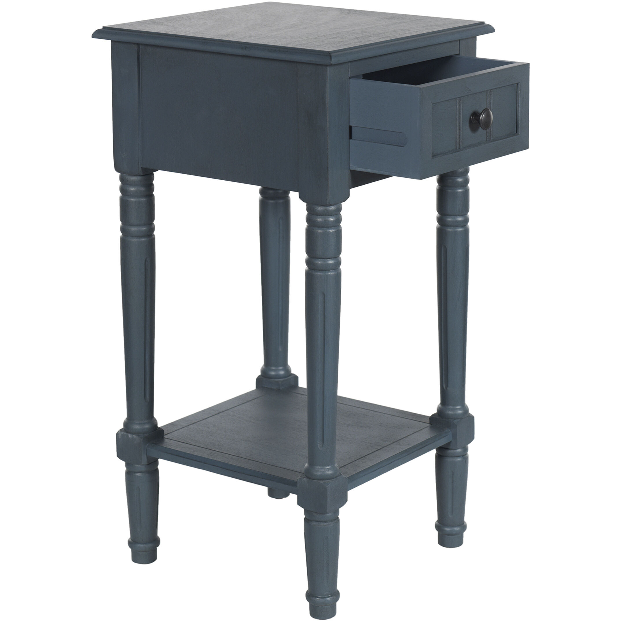Hampton 28 X 14 inch Antique Navy End/Side Table