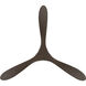 Malibu 70 inch Matte Black Dark Walnut with Dark Walnut Blades Downrod Ceiling Fans in Matte Black/Dark Walnut, Smart Fan