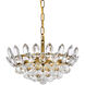 Emilia 3 Light 16 inch Brass Pendant Ceiling Light