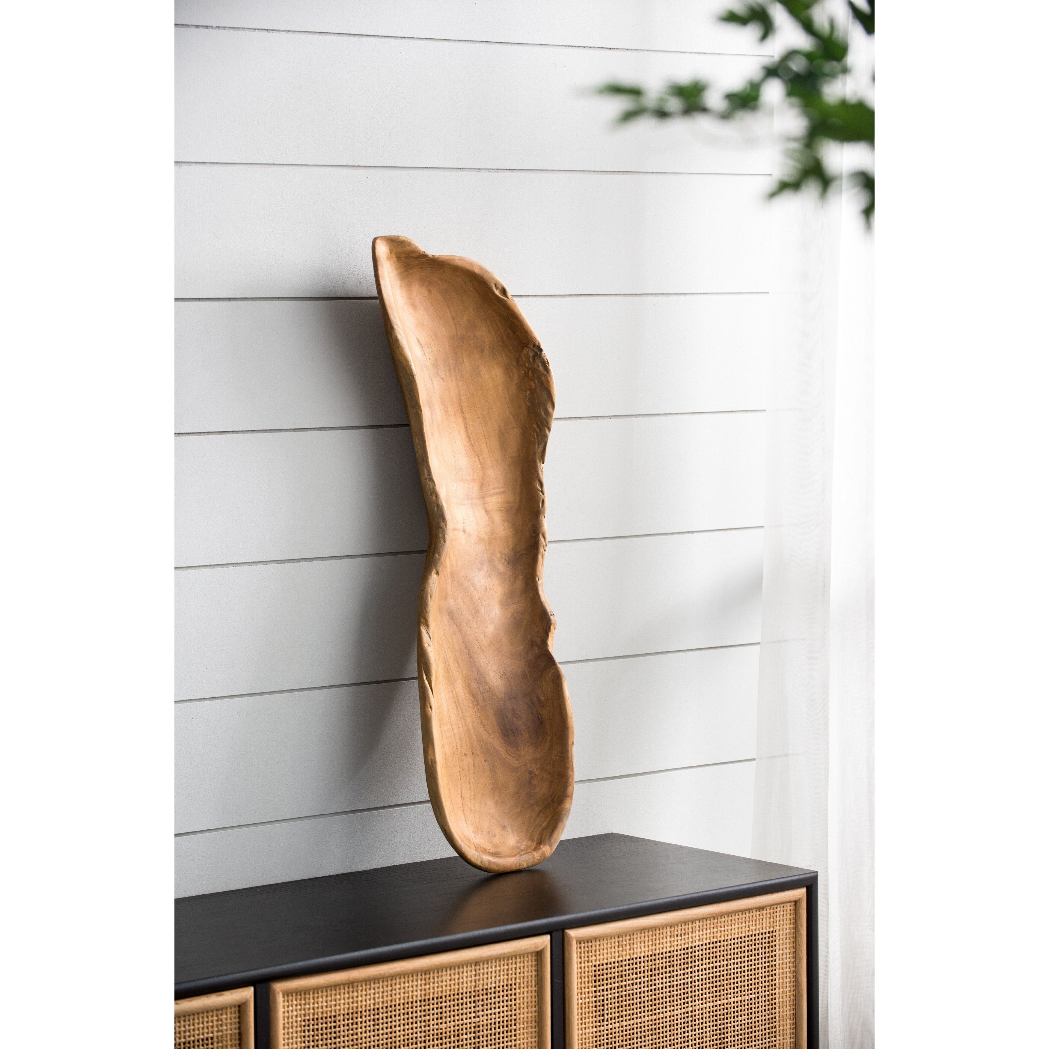 Anita 30.7 X 9.1 inch Brown Decorative Plate