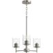 Replay 3 Light 17 inch Polished Nickel Chandelier Ceiling Light