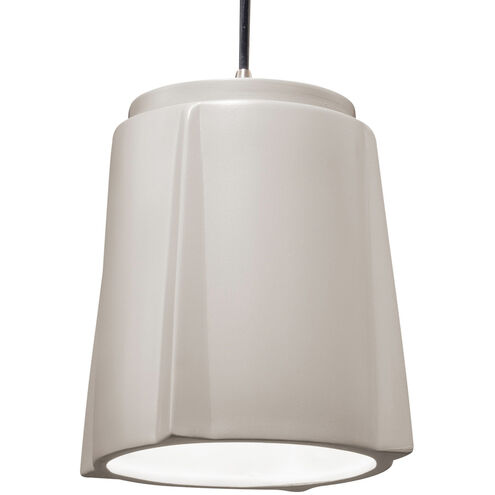 Radiance Collection 1 Light 8 inch Brushed Nickel Pendant Ceiling Light