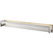 Linc LED 48 inch Brushed Nickel Vanity Wall Light