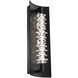 Beyond Bergy LED 4 inch Black ADA Wall Sconce Wall Light
