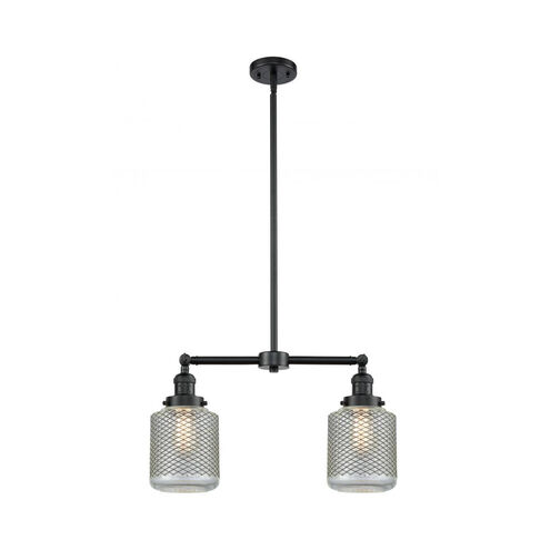 Franklin Restoration Stanton 2 Light 23 inch Oil Rubbed Bronze Chandelier Ceiling Light, Franklin Restoration