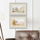Placid/Repose / Sunrise/Serene Multi and Orange and Green and Blue Framed Art