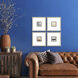 Mixology Multi and Blue and Black and Beige Framed Art, The Studio