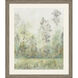 Before the Marsh Green and Gray Framed Art