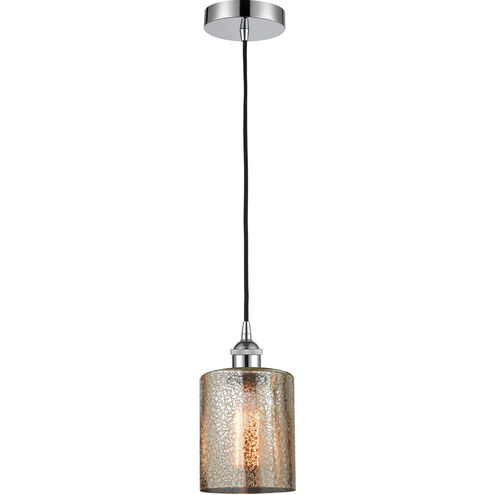 Edison Cobbleskill 1 Light 5 inch Polished Chrome Mini Pendant Ceiling Light