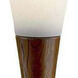 Espresso 68 inch 150 watt Walnut Floor Lamp Lantern Portable Light