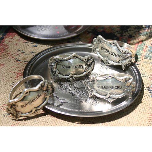 Vineyard Grade Pewter Napkin Ring