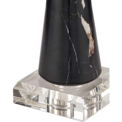 Edelmar 30 inch 150 watt Natural/Natural Brass/Clear Table Lamp Portable Light