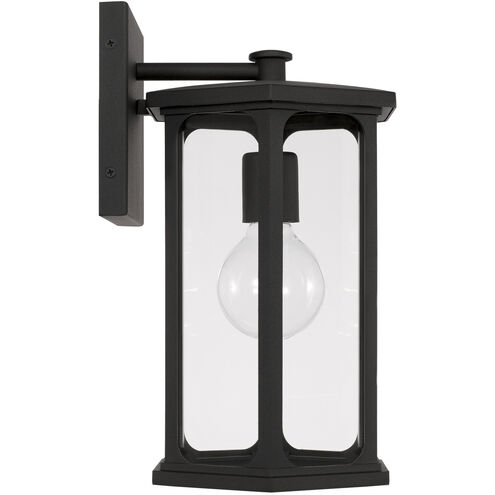 Walton 1 Light 13 inch Black Outdoor Wall Lantern