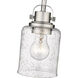 Kinsley 1 Light 5.25 inch Brushed Nickel Flush Mount Ceiling Light