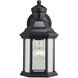 Auburn Textured Black Outdoor Motion Sensor
