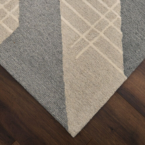 Sachin 36 X 24 inch Grey/ Neutral Rug in 2 x 3