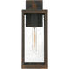 Westover 1 Light 17 inch Industrial Bronze Outdoor Wall Lantern