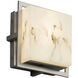Lumenaria 6.5 inch Brushed Nickel Outdoor Wall Sconce