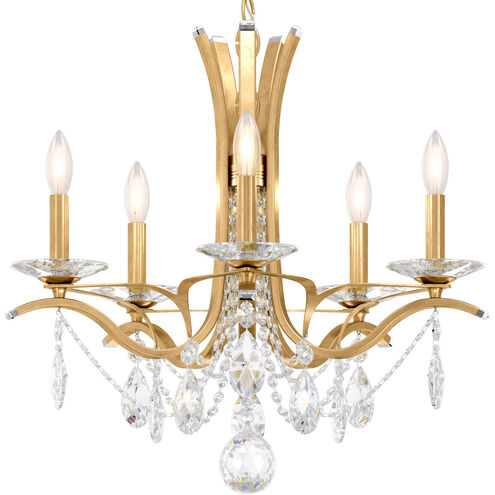 Vesca 5 Light 29 inch Etruscan Gold Chandelier Ceiling Light