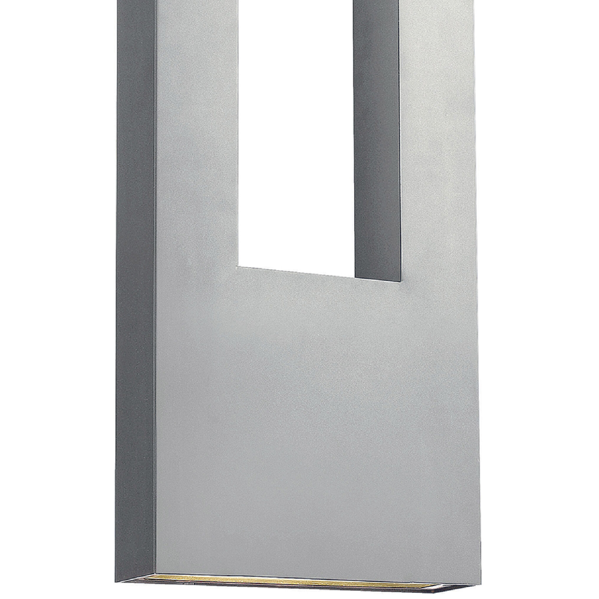 Atlantis LED 36 inch Titanium Outdoor Wall Mount Lantern, Extra Large