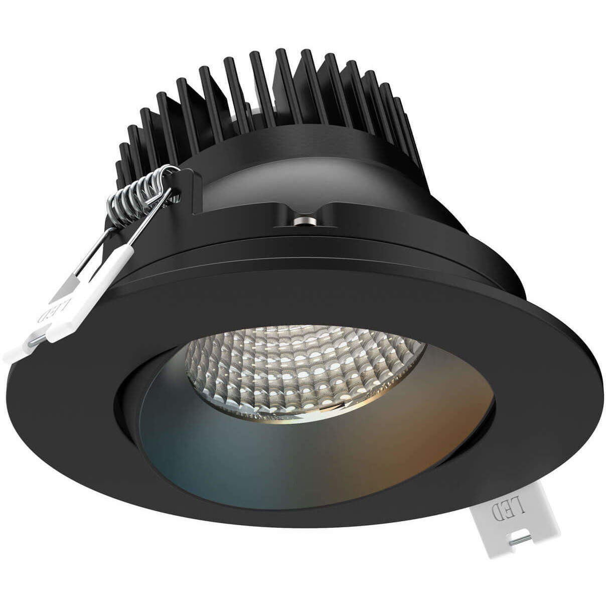 Revolve Pro Matt Black Recessed Light