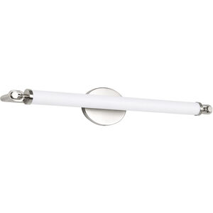 Edgeworth LED 27.75 inch Brushed Nickel Vanity Light Wall Light