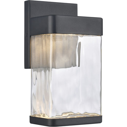 Cornice LED 9.75 inch Charcoal Black Outdoor Wall Sconce