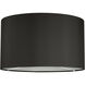 Santander Black and White 15 inch Floor Lamp Shade