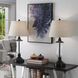 Signature 3 inch 100 watt Bronze and Gold Table Lamp Portable Light 