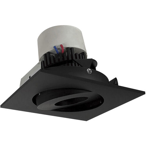 Pearl Black Surface Gimbal Adjustable Trim, Retrofit Square