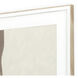 Figurative Collection Blue Framed Art