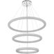 Bowen 3 Light 42 inch Chrome Chandelier Ceiling Light